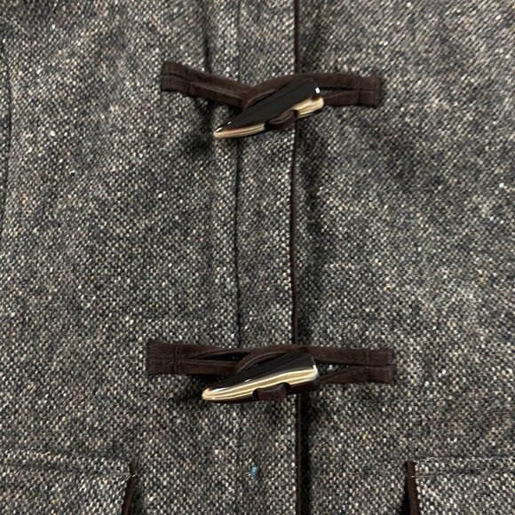 Orvis Tweed Wool Toggle Jacket Women's Medium Brown - Picture 4 of 14